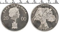 Продать Монеты Замбия 1000 квач 2000 Медно-никель