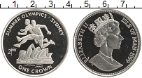 Продать Монеты Остров Мэн 1 крона 1999 Медно-никель