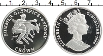 Продать Монеты Гибралтар 1 крона 1999 Серебро