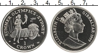 Продать Монеты Гибралтар 1 крона 1999 Медно-никель