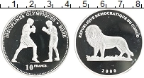 Продать Монеты Конго 10 франков 2000 Серебро