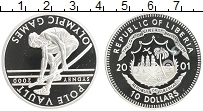 Продать Монеты Либерия 10 долларов 2001 Серебро
