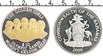 Продать Монеты Багамские острова 10 долларов 2000 Серебро
