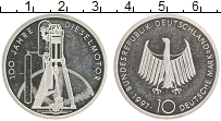 Продать Монеты ФРГ 10 марок 1997 Серебро