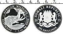 Продать Монеты Сомали 100 шиллингов 2023 Серебро