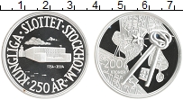 Продать Монеты Швеция 200 крон 2004 Серебро