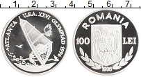 Продать Монеты Румыния 100 лей 1996 Серебро