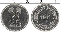 Продать Монеты Гренландия 25 эре 1911 Медно-никель