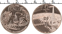 Продать Монеты Франция 1/4 евро 2022 Медь