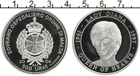 Продать Монеты Мальтийский орден 500 лир 2004 Серебро