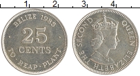 Продать Монеты Белиз 25 центов 1985 Медно-никель