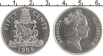 Продать Монеты Бермудские острова 50 центов 1986 Медно-никель