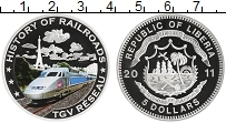 Продать Монеты Либерия 5 долларов 2011 Серебро