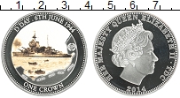 Продать Монеты Тристан-да-Кунья 1 крона 2014 Посеребрение
