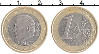 Продать Монеты Бельгия 1 евро 2012 Биметалл