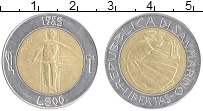 Продать Монеты Сан-Марино 500 лир 1985 Биметалл