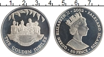 Продать Монеты Фолклендские острова 50 пенсов 2002 Медно-никель
