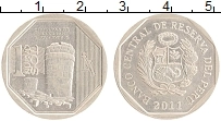 Продать Монеты Перу 1 нуэво соль 2010 Медно-никель