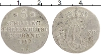 Продать Монеты Шлезвиг-Гольштейн 5 шиллингов 1787 Серебро