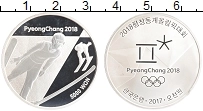 Продать Монеты Южная Корея 5000 вон 2017 Серебро