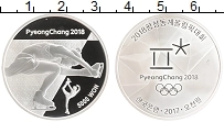 Продать Монеты Южная Корея 5000 вон 2017 Серебро