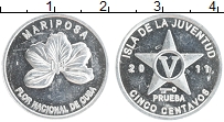 Продать Монеты Остров Хувентуд 5 сентаво 2011 Алюминий