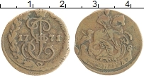 Продать Монеты 1762 – 1796 Екатерина II 1 деньга 1771 Медь