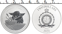 Продать Монеты Ниуэ 2 доллара 2022 Латунь
