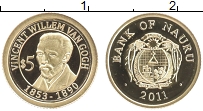 Продать Монеты Науру 5 долларов 2011 Золото