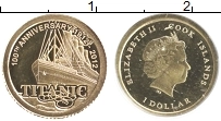 Продать Монеты Острова Кука 1 доллар 2012 Золото