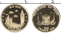 Продать Монеты Нигер 100 франков 2018 Золото