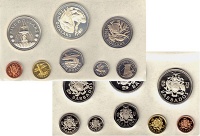 Продать Наборы монет Барбадос Набор 1973 года 1973 