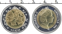 Продать Монеты Гибралтар 4,2 экю 1994 Биметалл