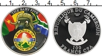 Продать Монеты Камерун 100 франков 2010 Посеребрение