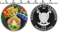 Продать Монеты Камерун 100 франков 2010 Посеребрение