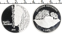 Продать Монеты Латвия 1 лат 2013 Серебро
