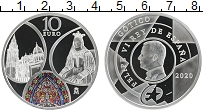 Продать Монеты Испания 10 евро 2020 Серебро