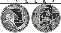 Продать Монеты Бельгия 10 евро 2018 Серебро