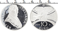 Продать Монеты Италия 10 евро 2014 Серебро