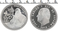 Продать Монеты Испания 10 евро 2013 Серебро