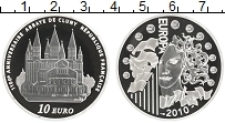 Продать Монеты Франция 10 евро 2010 Серебро
