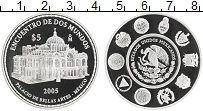 Продать Монеты Мексика 5 песо 2005 Серебро