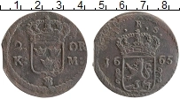 Продать Монеты Швеция 2 эре 1665 Медь