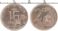Продать Монеты Хорватия 2 евро 2023 Бронза