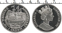 Продать Монеты Гибралтар 1 крона 1991 Медно-никель