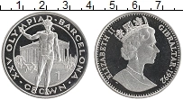 Продать Монеты Гибралтар 1 крона 1992 Медно-никель