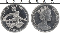 Продать Монеты Гибралтар 1 крона 1994 Медно-никель