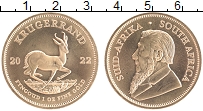 Продать Монеты ЮАР 1 крюгерранд 2022 Золото