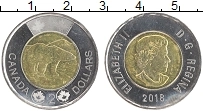 Продать Монеты Канада 2 доллара 2018 Биметалл