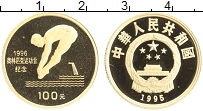 Продать Монеты Китай 100 юаней 1990 Золото